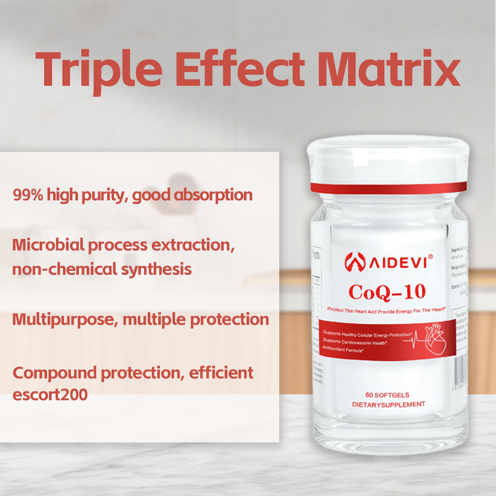 Coenzyme Q10 120MG Dietary Supplements / Heart Health Low Blood Pressure