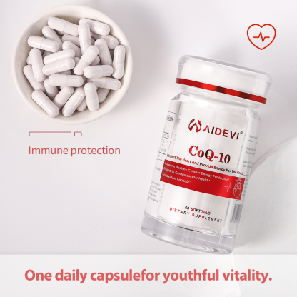 Coenzyme Q10 120MG Dietary Supplements / Heart Health Low Blood Pressure