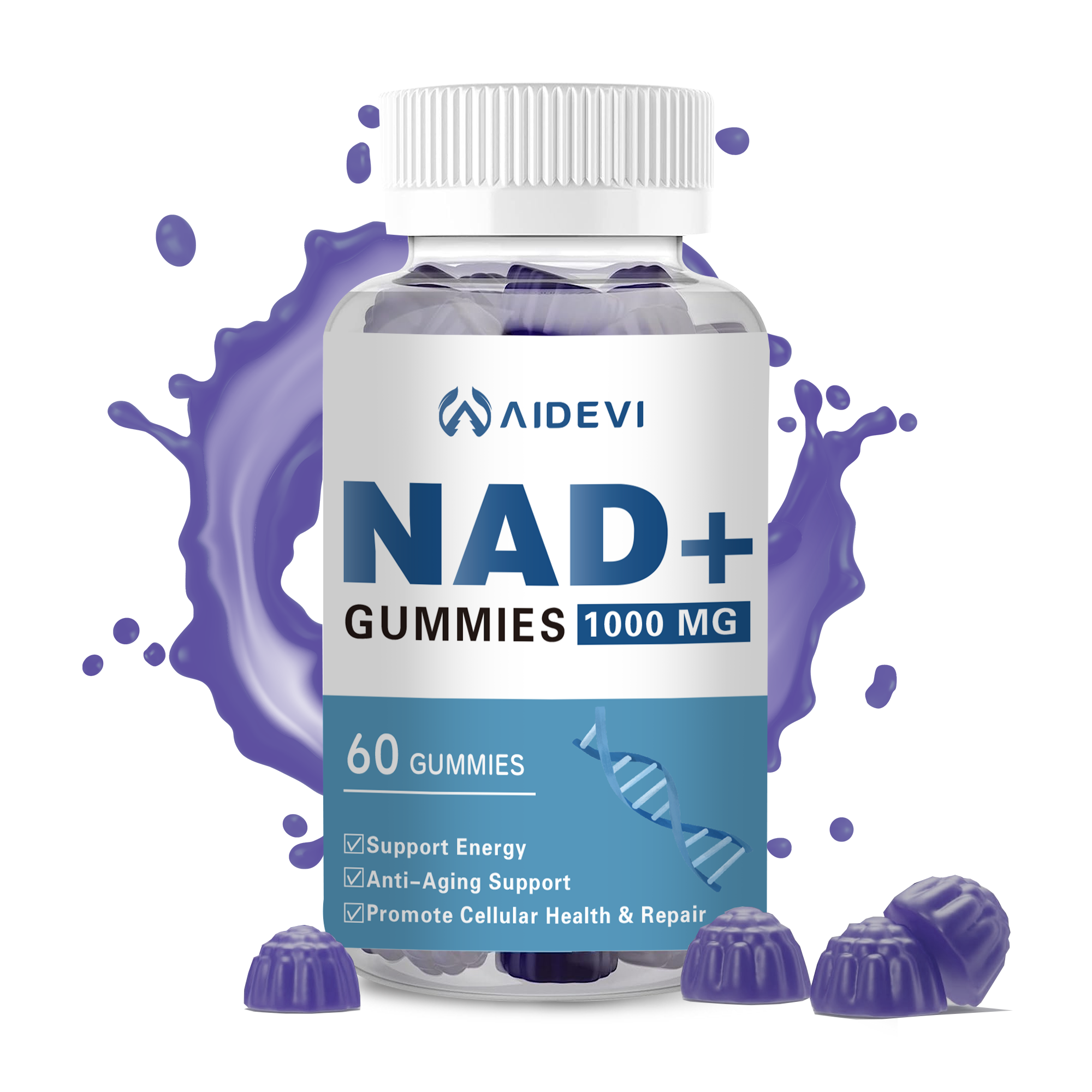 AIDEVI NAD+ 1000mg Gummies