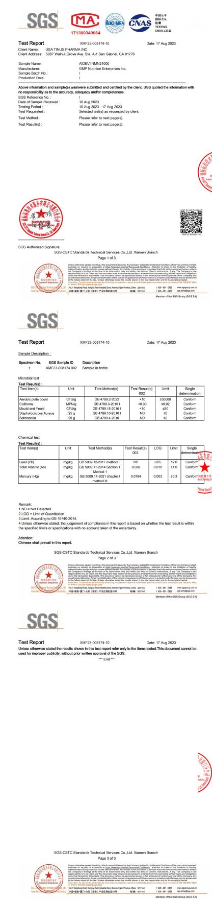 NMN 21000 Supplement | Anti-aging-AIDEVI