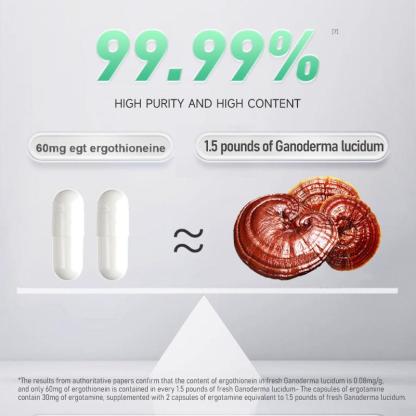Ergothioneine EGT Supplement / Ultimate Antioxidant for Cellular Protection and Longevity-AIDEVI