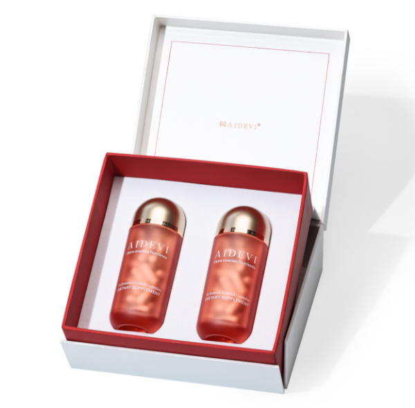 AIDEVI Coenzyme Q10 Small Pink Egg Nest Double Nourishing Pills Internal Adjustment