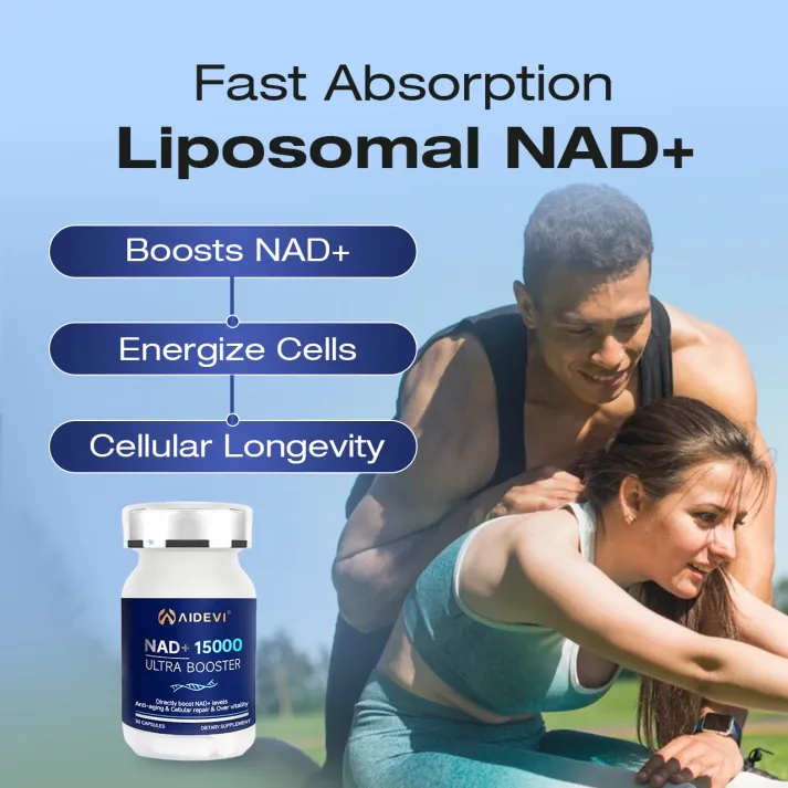 (NMN Alternative ) AIDEVI NAD+ 15000 Supplement Nicotinamide Adenine Dinucleotide