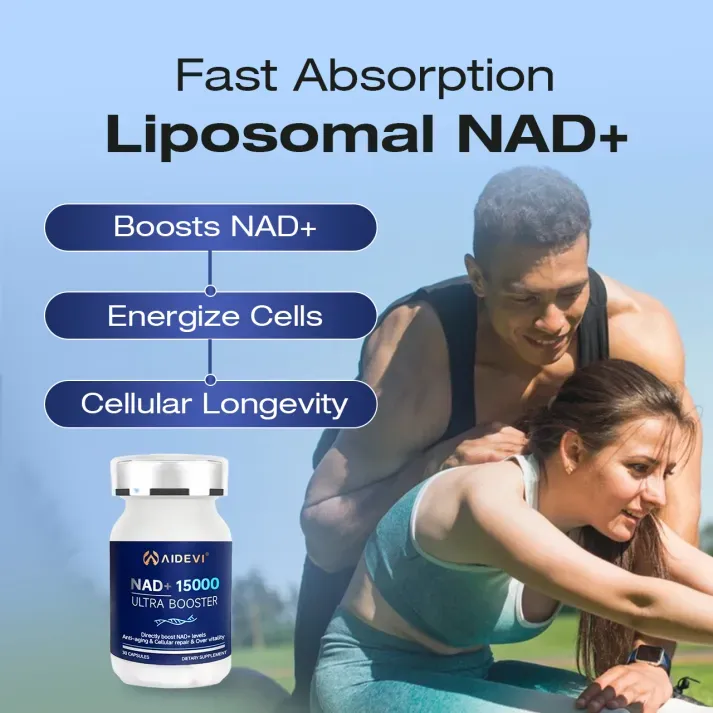 (NMN Alternative ) AIDEVI NAD+ 15000 Supplement Nicotinamide Adenine Dinucleotide