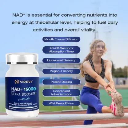 (NMN Alternative ) AIDEVI NAD+ 15000 Supplement Nicotinamide Adenine Dinucleotide