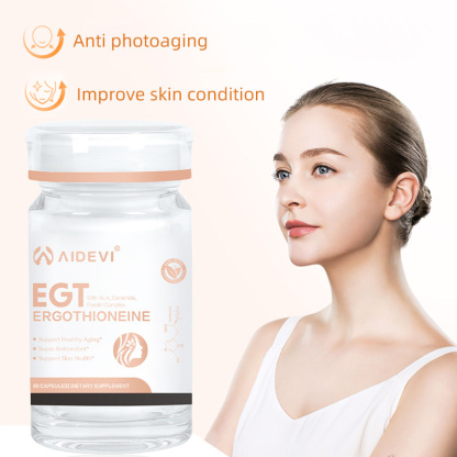 Ergothioneine EGT Supplement / Ultimate Antioxidant for Cellular Protection and Longevity-AIDEVI