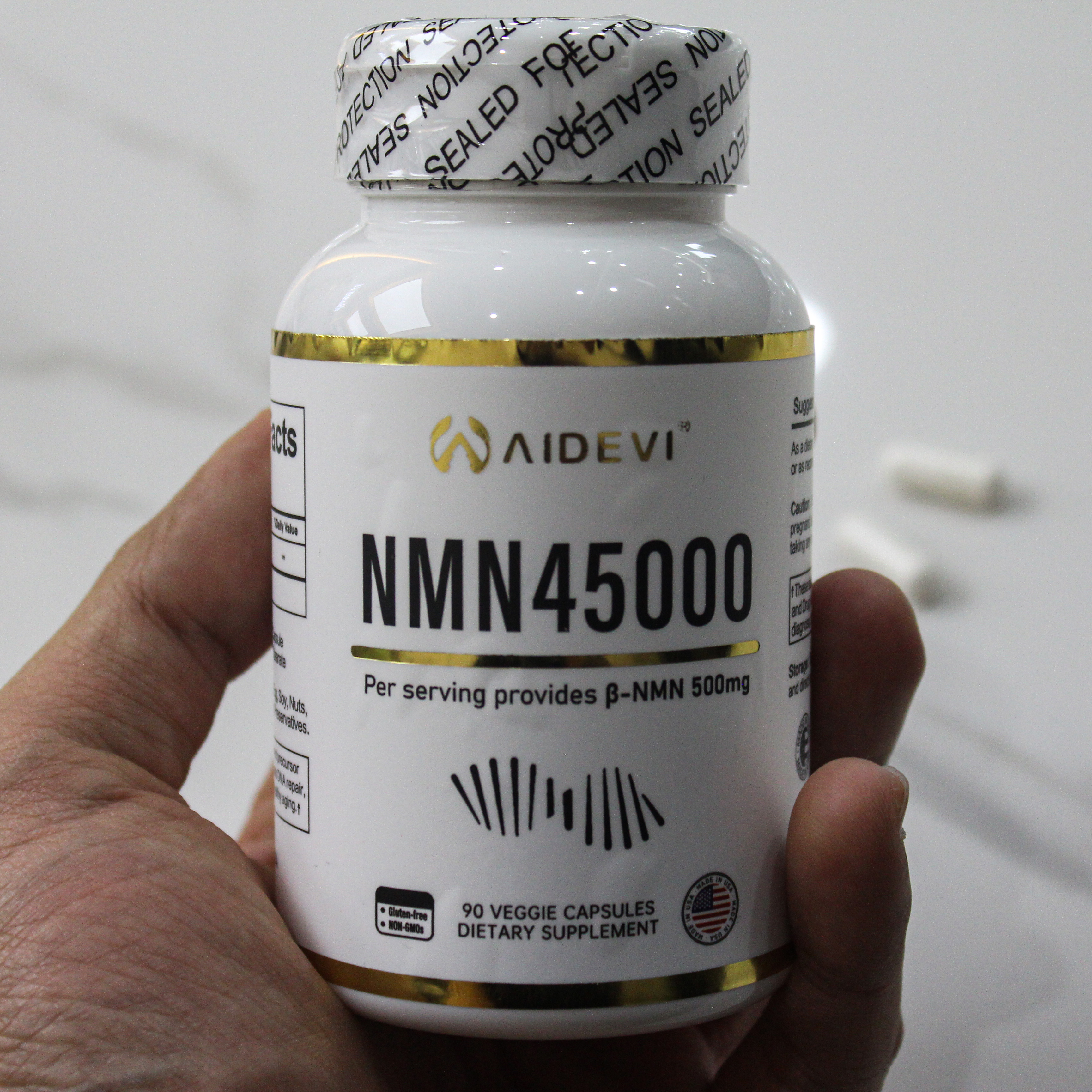AIDEVI NMN 45000 Pure NMN Supplement NAD+ booster