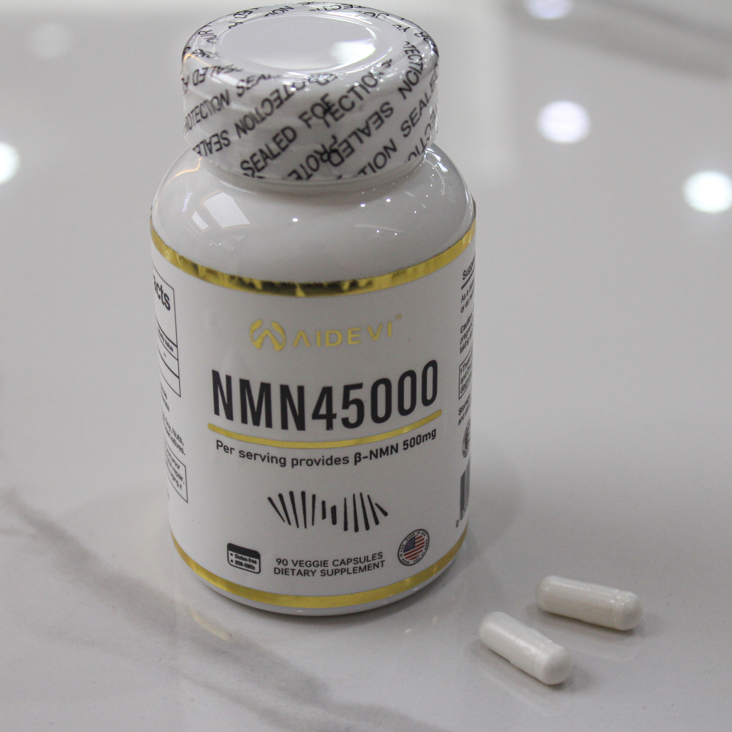 AIDEVI NMN 45000 Pure NMN Supplement NAD+ booster