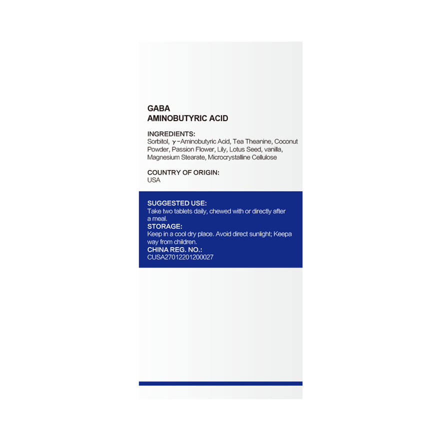 GABA Supplement Capsules For Sleep-AIDEVI