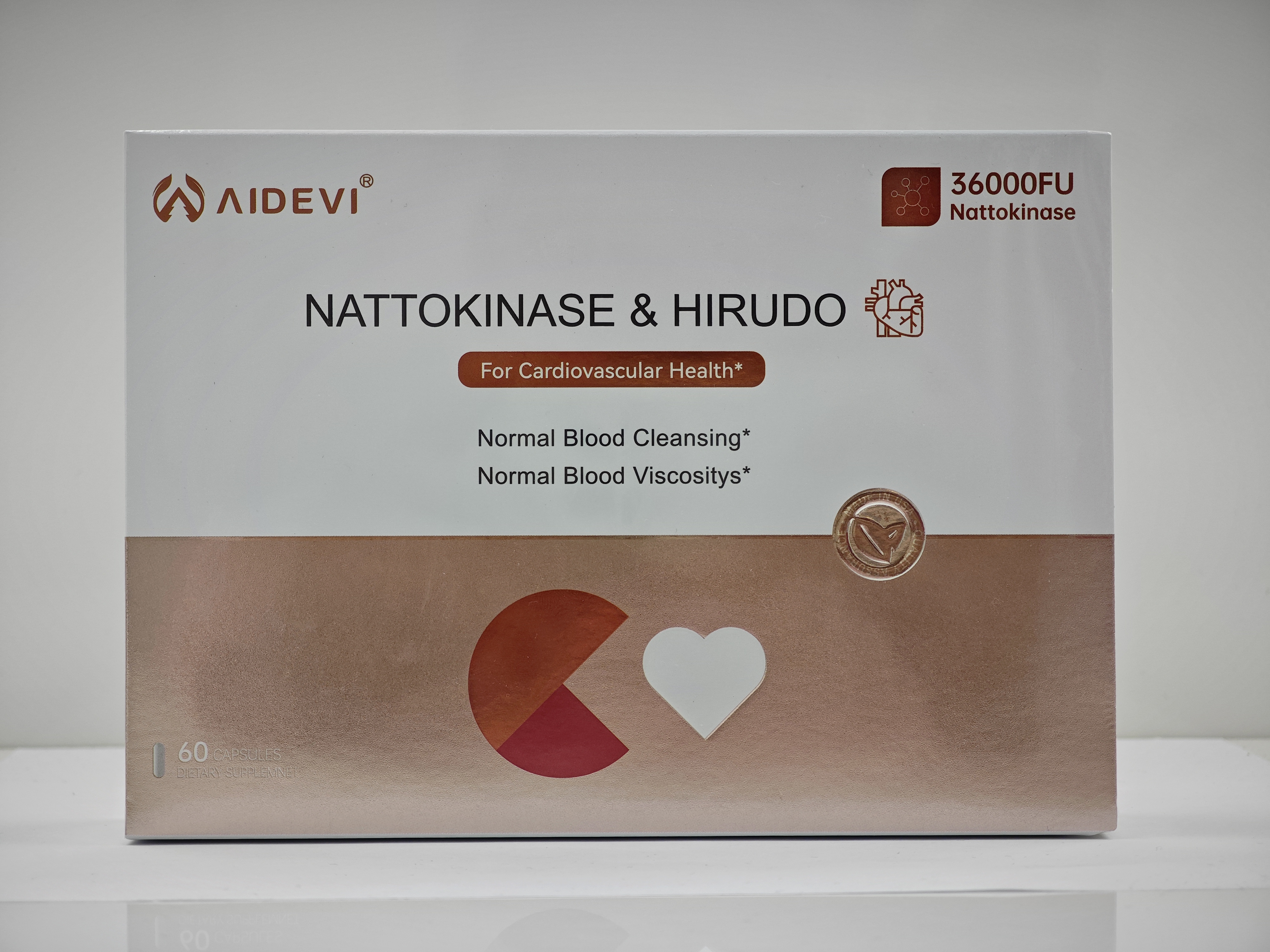 Natto & Vermiprotein Nattokinase Supplement-AIDEVI