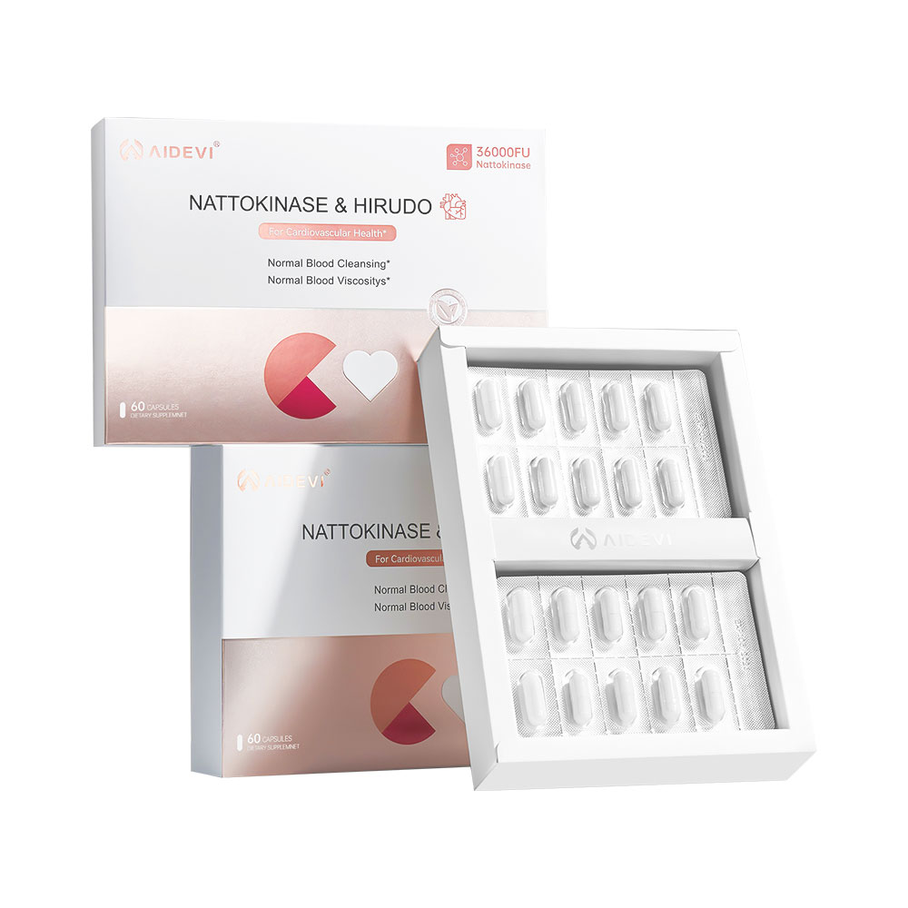 Natto & Vermiprotein Nattokinase Supplement-AIDEVI