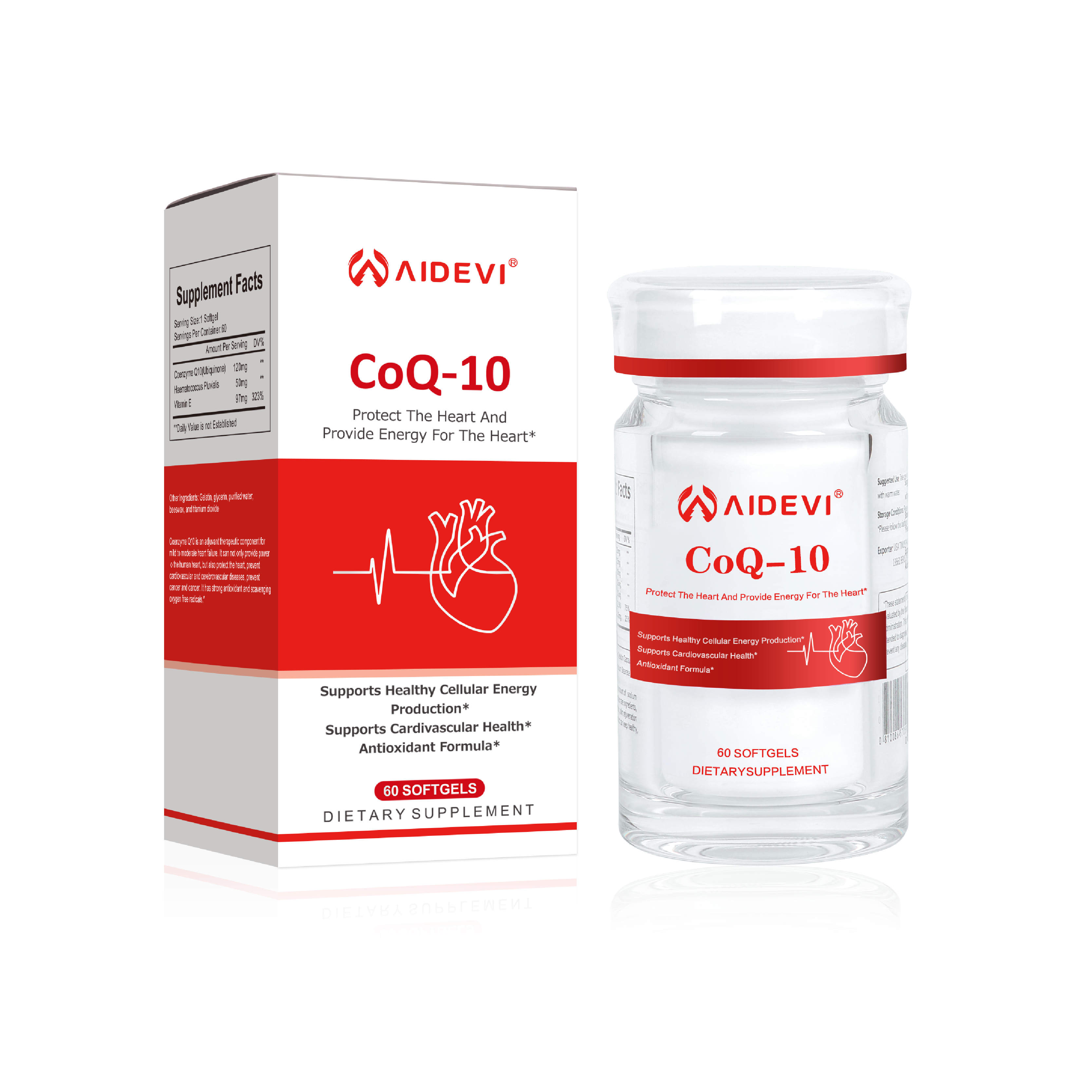 Coenzyme Q10 120MG Dietary Supplements