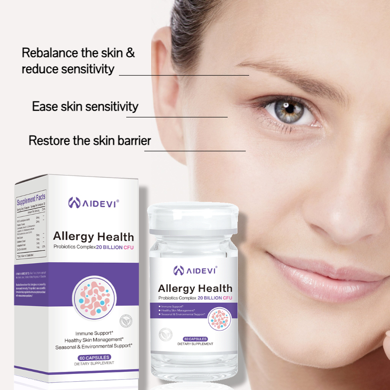 AIDEVI Probiotics Complex Supplement 20 Billion CFU For Women's Weight Loss Allergy Health -AIDEVI