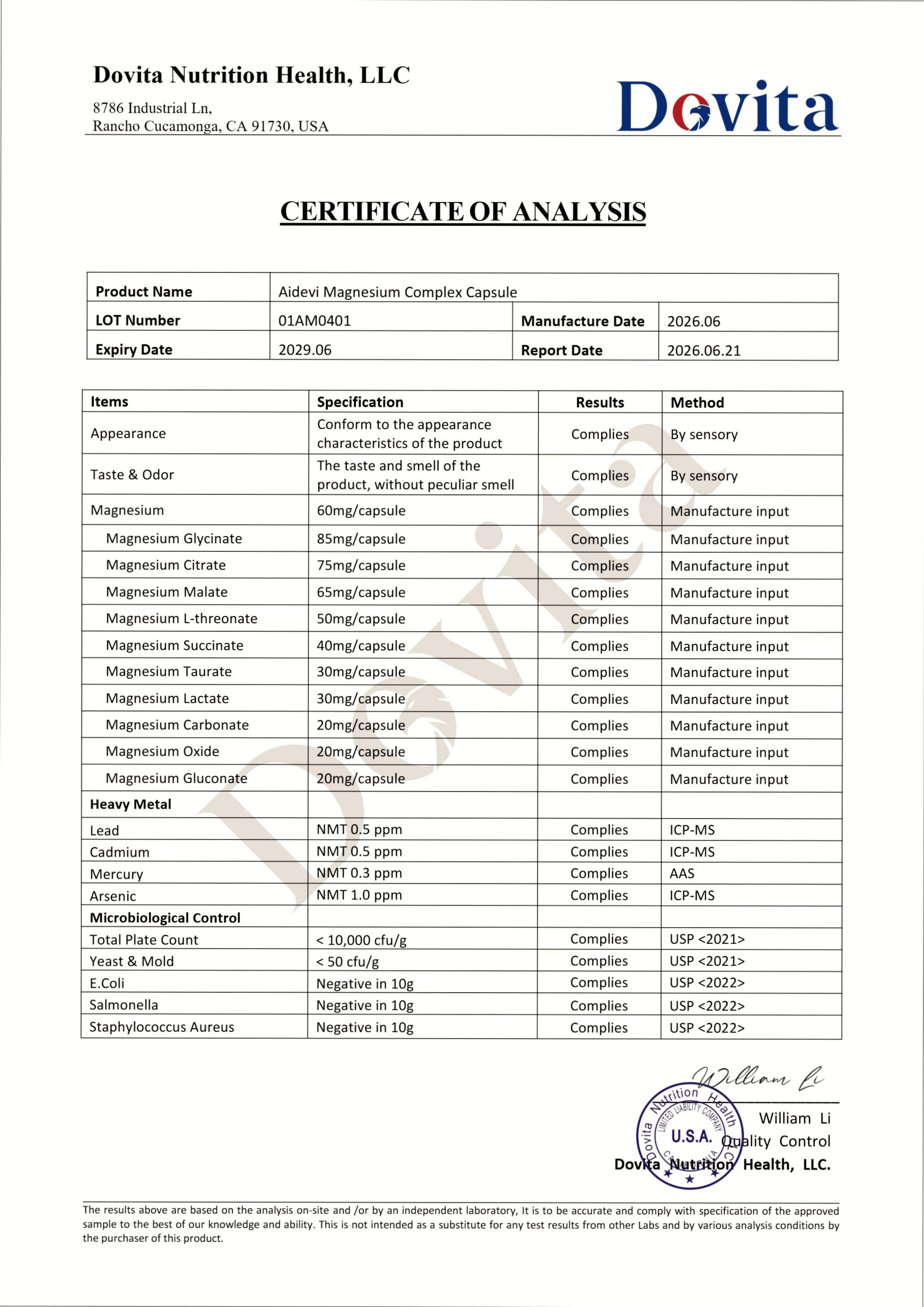 AIDEVI Magnesium 10-In-1 Complex for Sleep, Muscle & Brain Support
