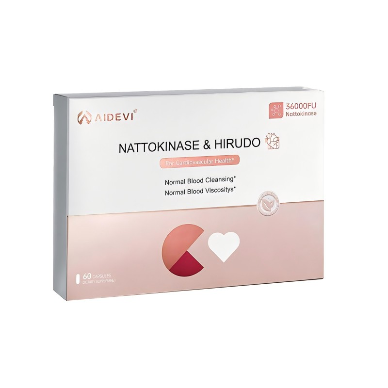 Natto & Vermiprotein Nattokinase Supplement-AIDEVI