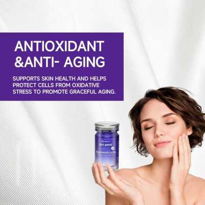 AIDEVI Ergothioneine EGT Supplement 60 Caps 30mg - Ultimate Antioxidant for Cellular Protection and Longevity