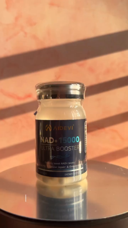 NAD Plus Booster Supplement 500mg 30 Caps Cellular Health Vitality Support High-Potency Formula