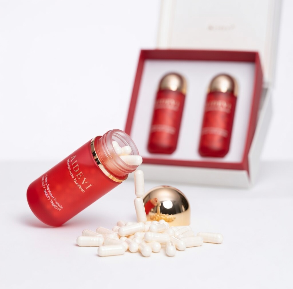 AIDEVI Little Pink Egg 60 caps Ovarian Restoration Nest Double Nourishing 