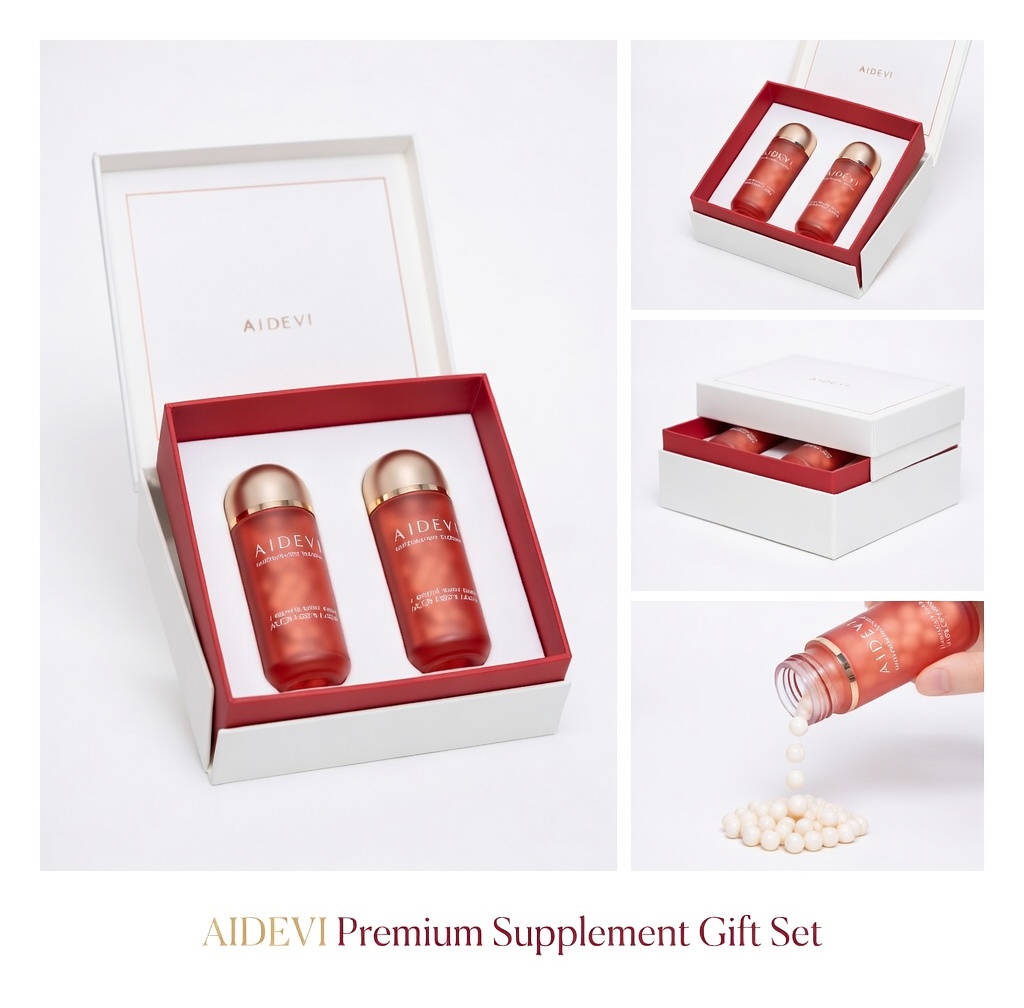 AIDEVI Little Pink Egg 60 caps Ovarian Restoration Nest Double Nourishing 