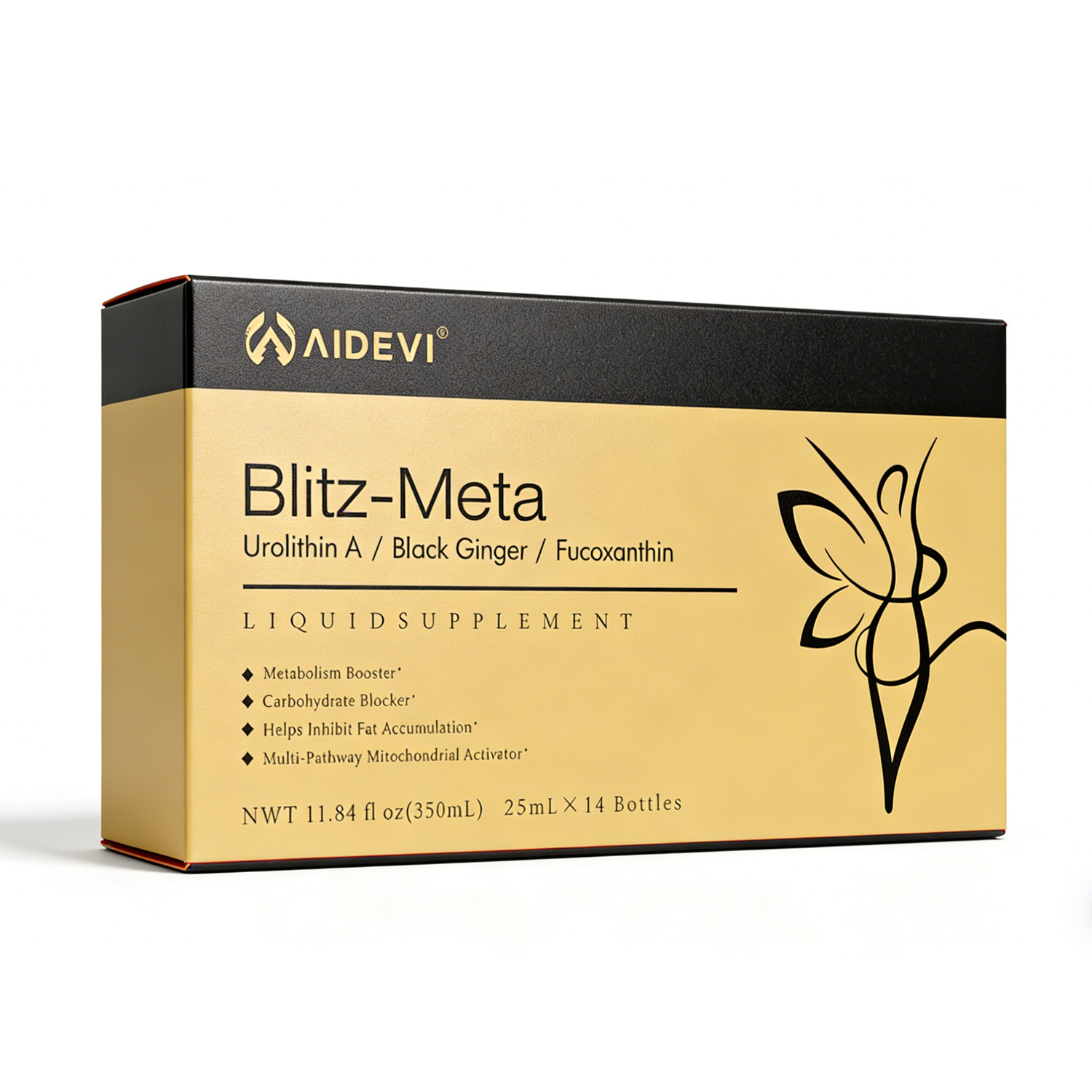 AIDEVI Blitz-Meta | Metabolism Booster & Urolithin A Liquid