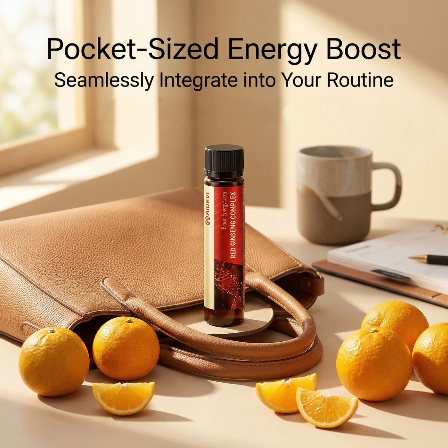 AIDEVI Blood Energy Ultra | Korean Red Ginseng & Iron Vitality Tonic