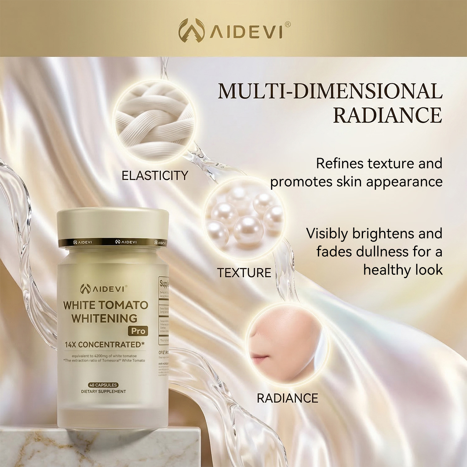AIDEVI WhiteAura Liquid | Fade Dark Spots & Brighten Skin Tone