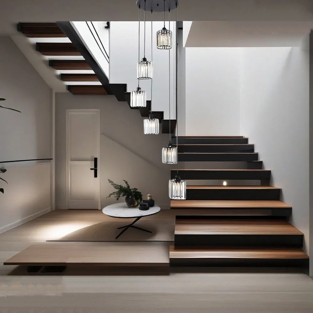 Ava Crystal Drop Chandelier 11.8''D