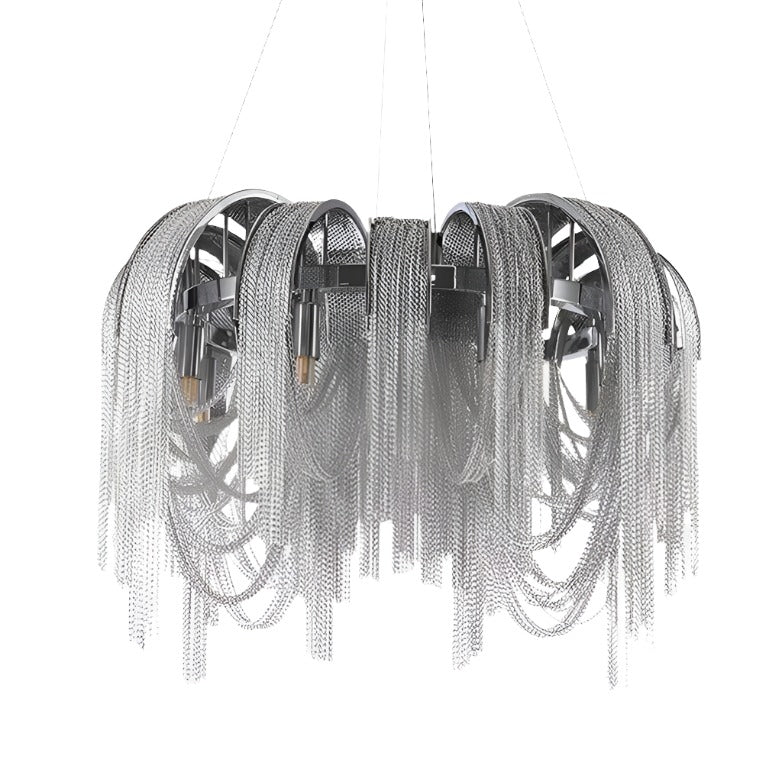 Teresa Cadena Chain Tassel Modern Chandelier