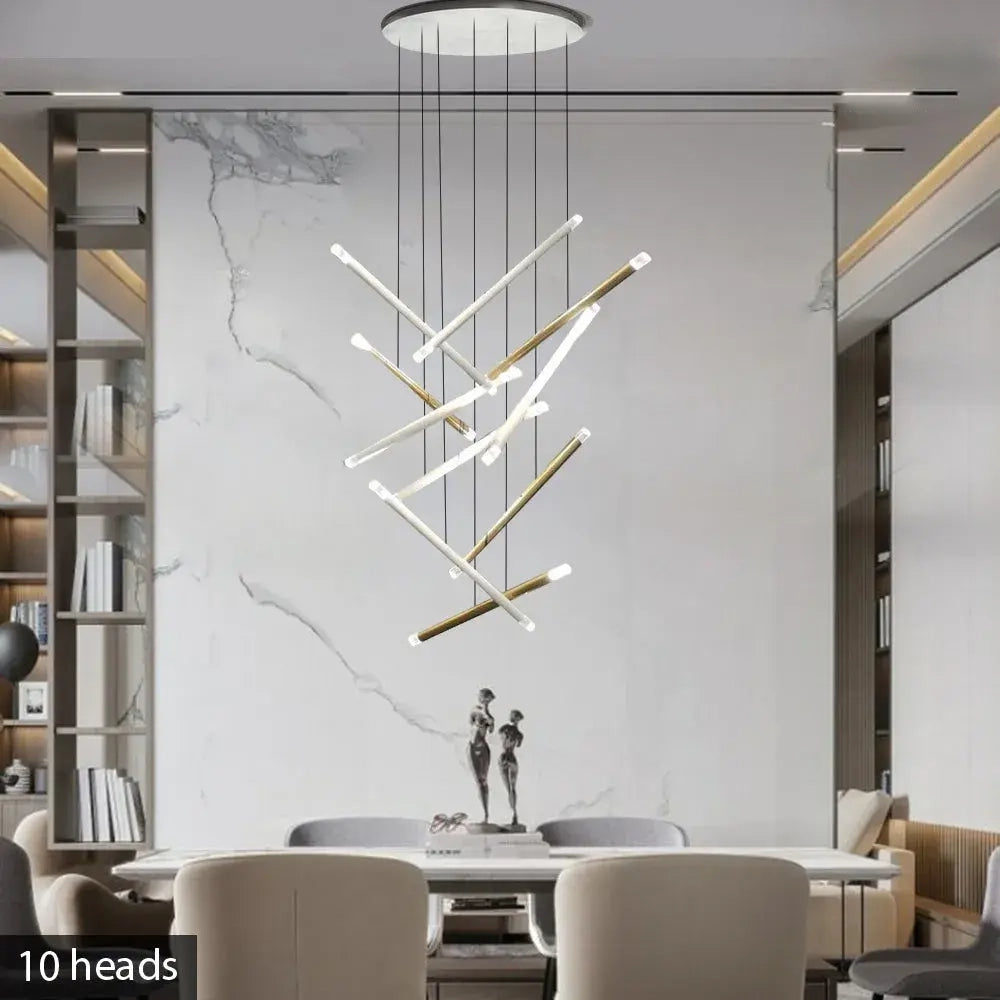 Nano Foyer & Staircase Tube Chandelier