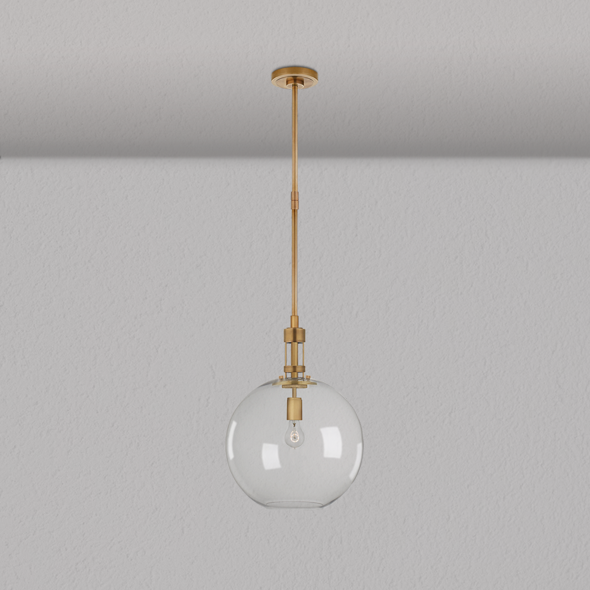 Gable Globe Pendant 16''W