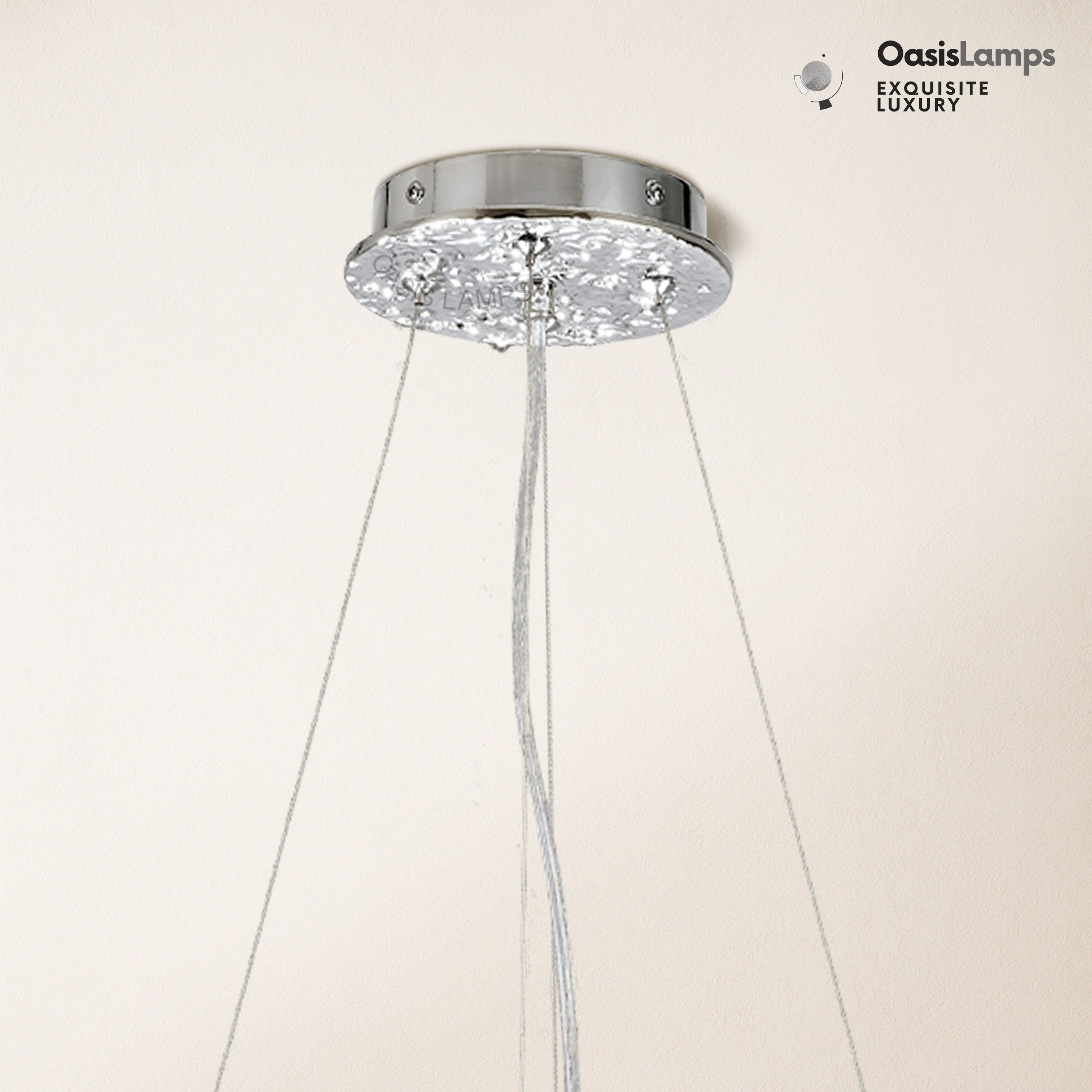 Lustre Branches Crystal Rectangular Chandelier 55"L#Color_silver