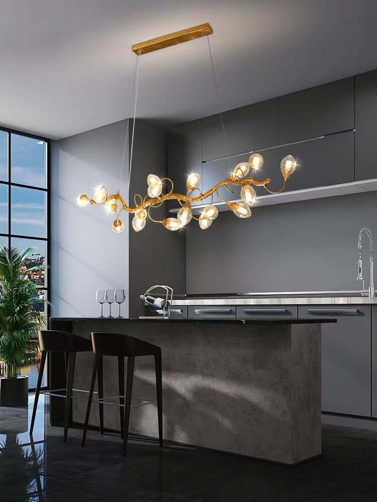 Lotus Bud Chandelier