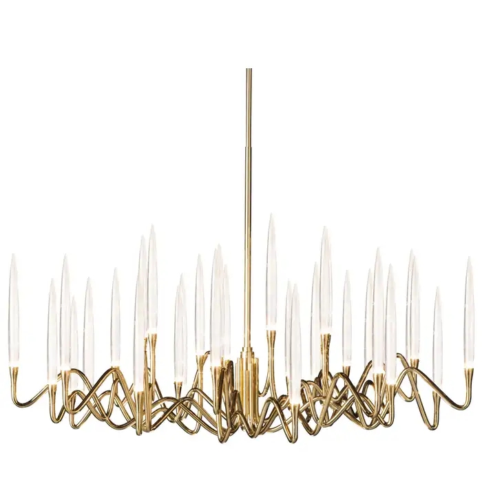 Pezzo Crystal Round Chandelier D33'' 59''  40''