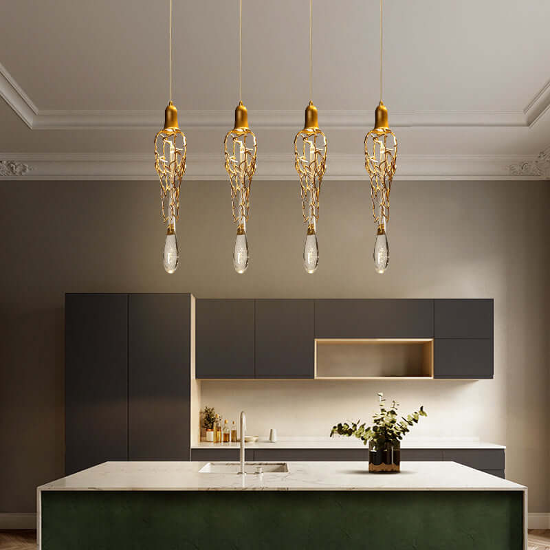 Annata Ice Strip Modern branched chandelier