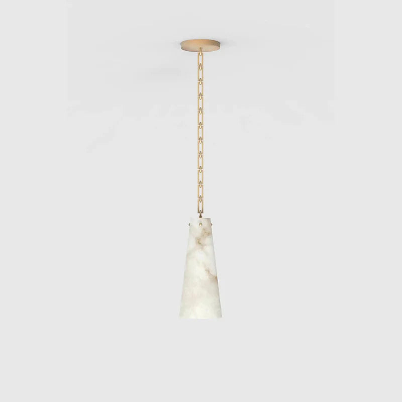 Theseus Alabaster Marble Modern Pendant Light