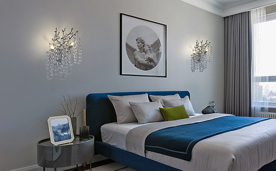Crystal Tree Branch Chandelier