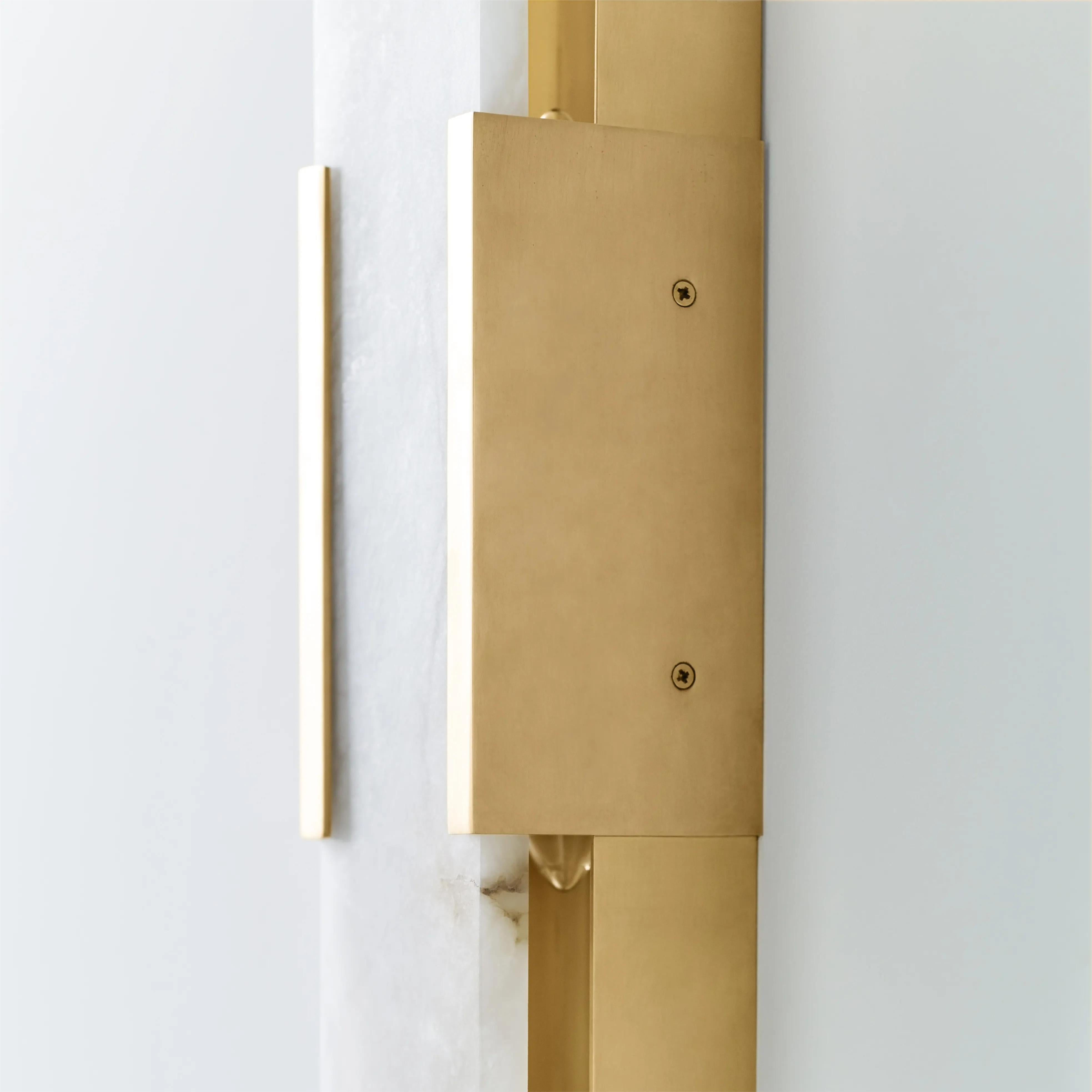 Theseus Alabaster Linear Sconce 10‘’ 20'' 28''H