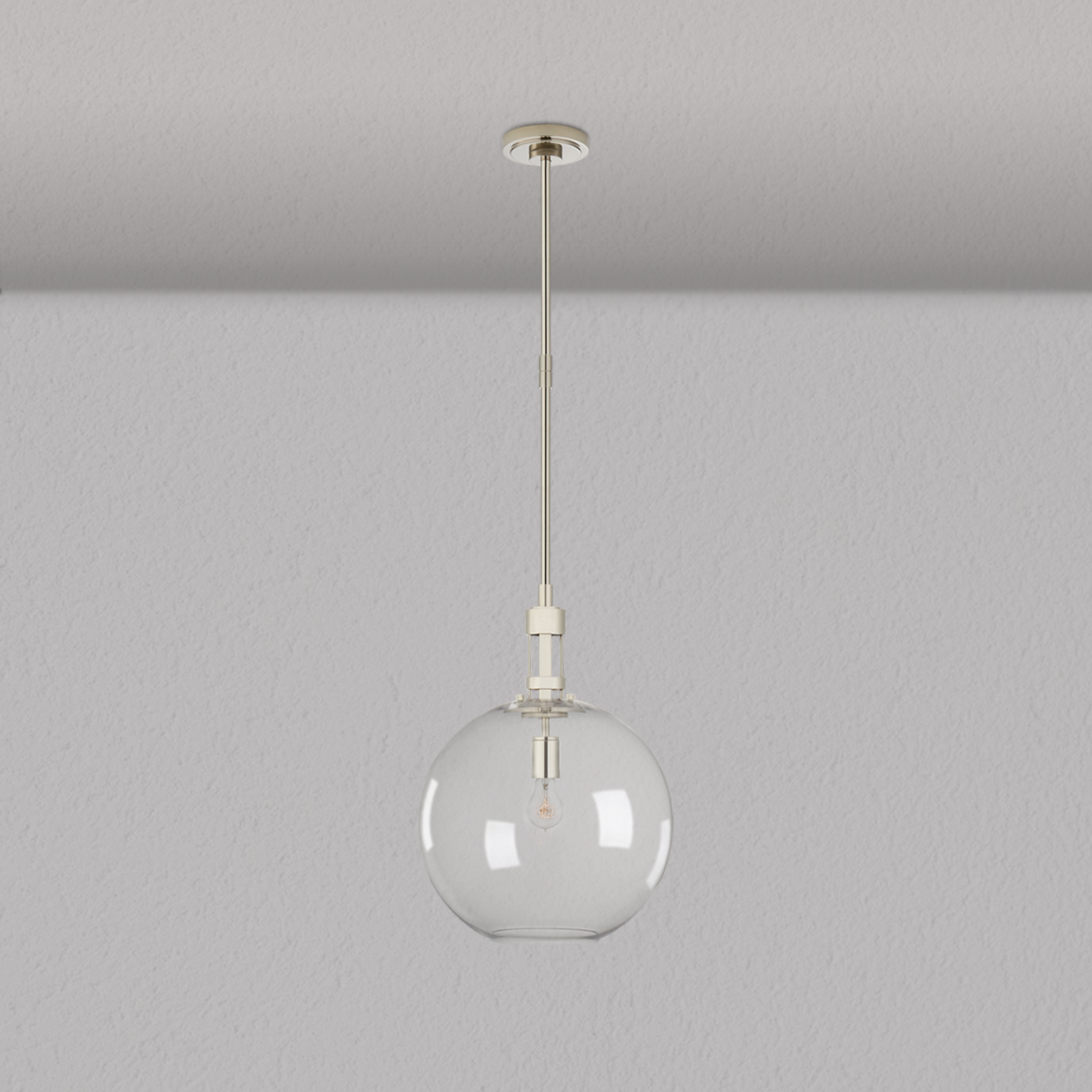 Gable Globe Pendant 16''W