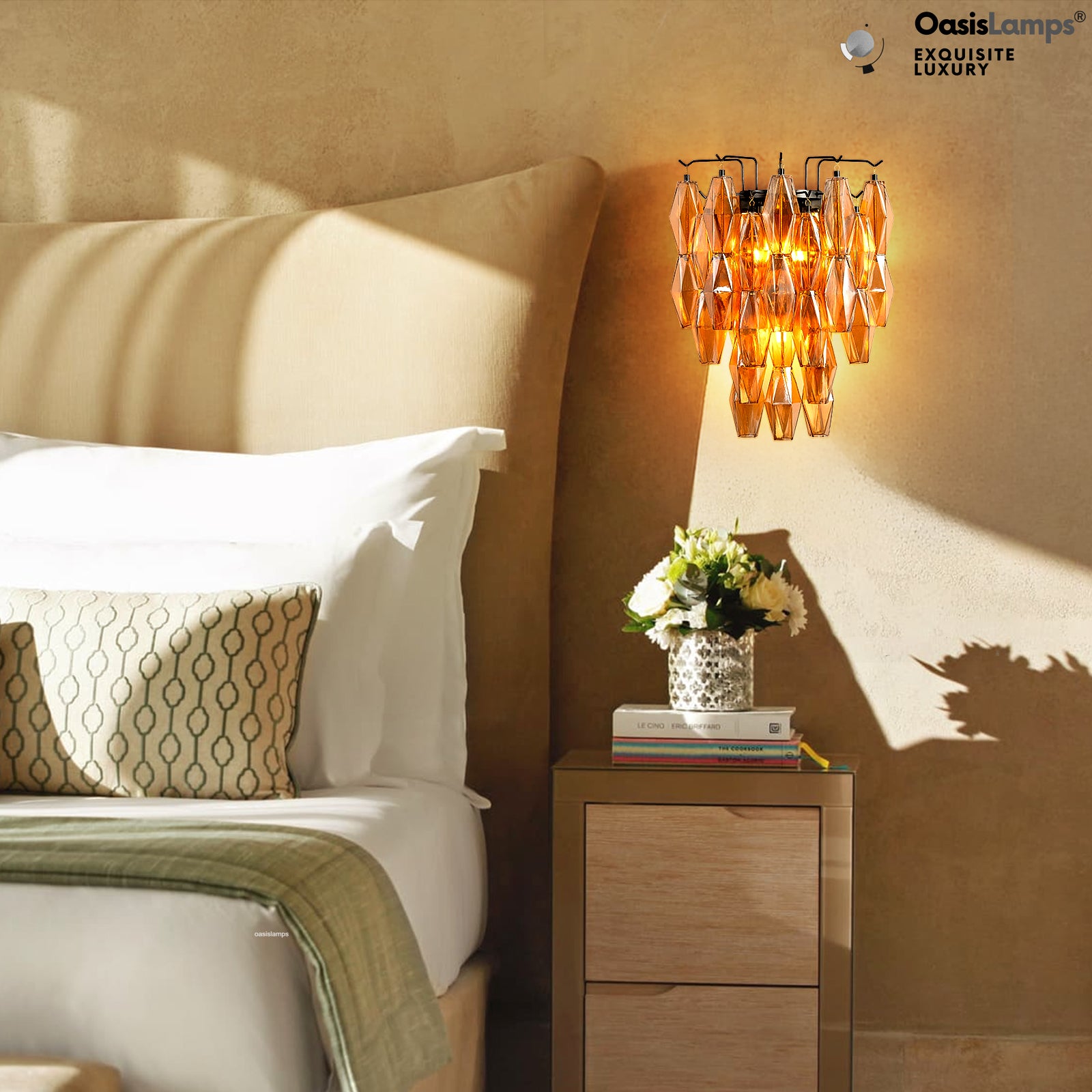 Celestial Drop Wall Sconce 19.6"H#color_black