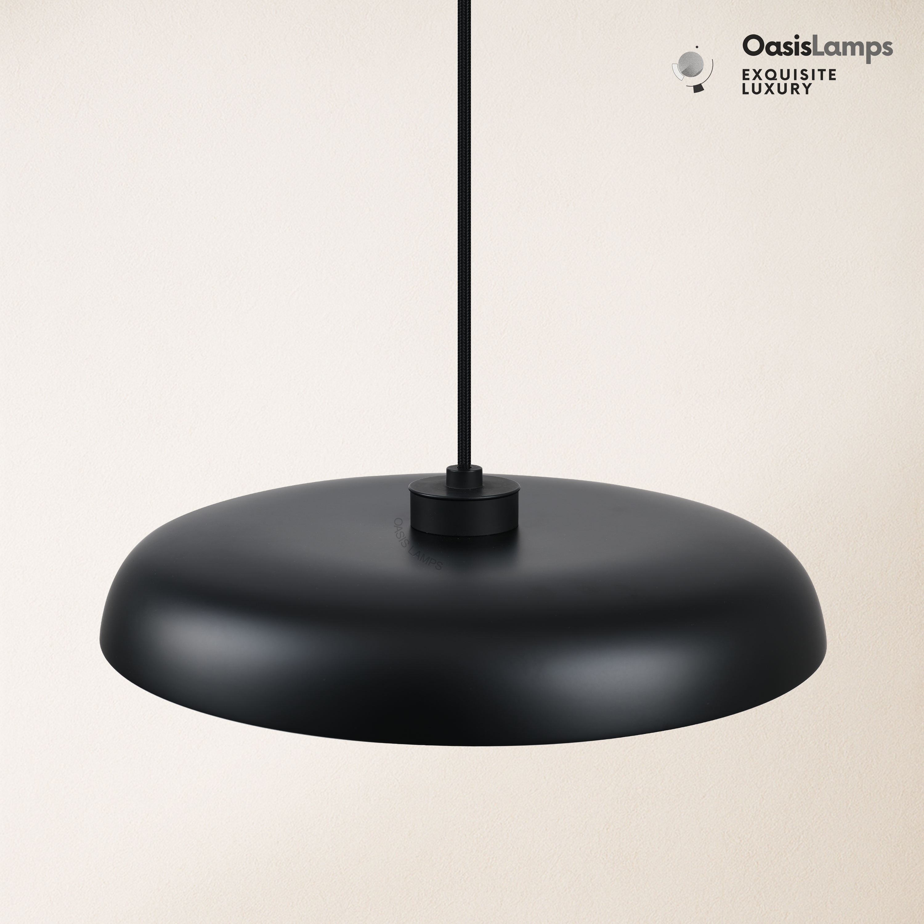 MineraLight Alabaster Industrial Pendant Light 19.3''D#Color_Bronze