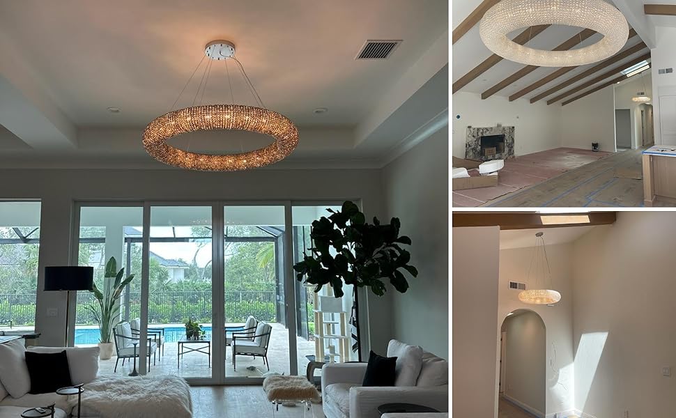 chandeliers for living room