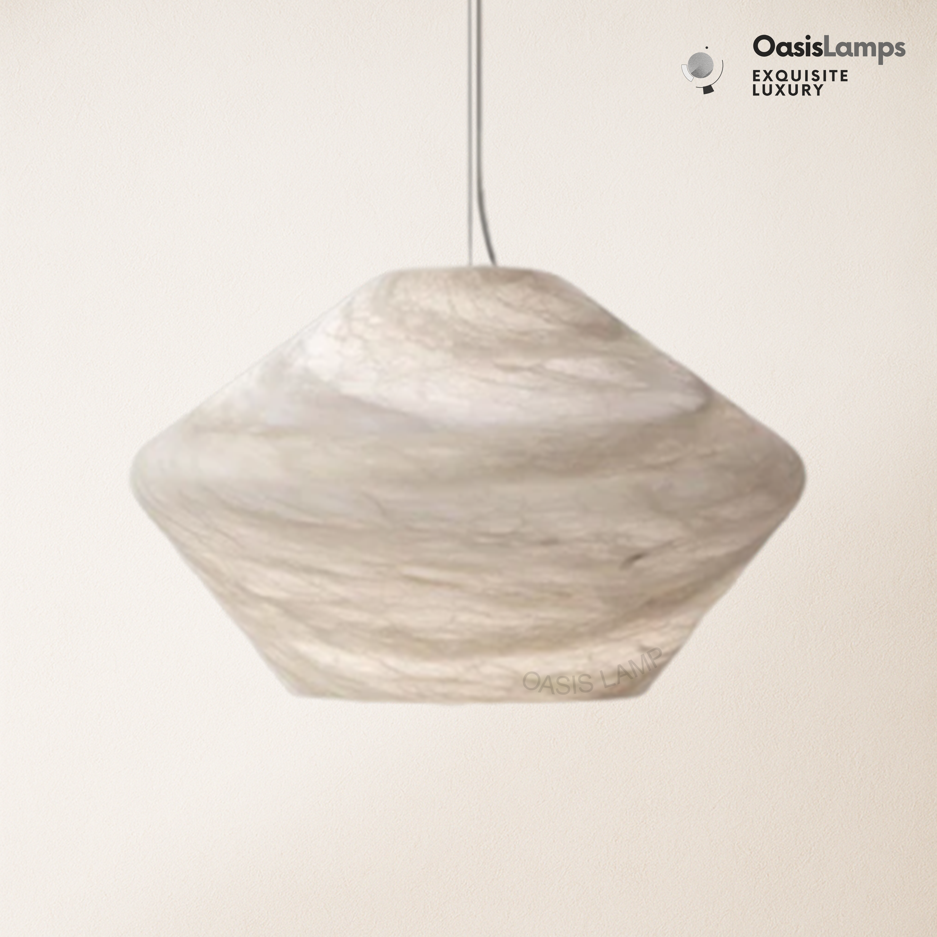 Dadaly Alabaster Popular Small Art Pendant Light