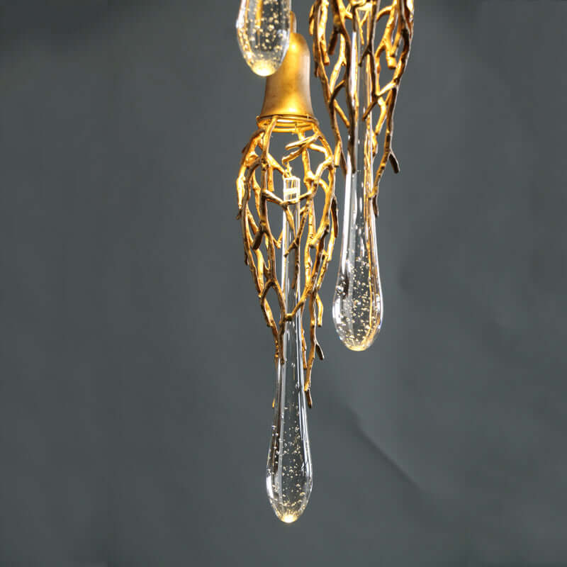 Annata Ice Strip Modern branched chandelier