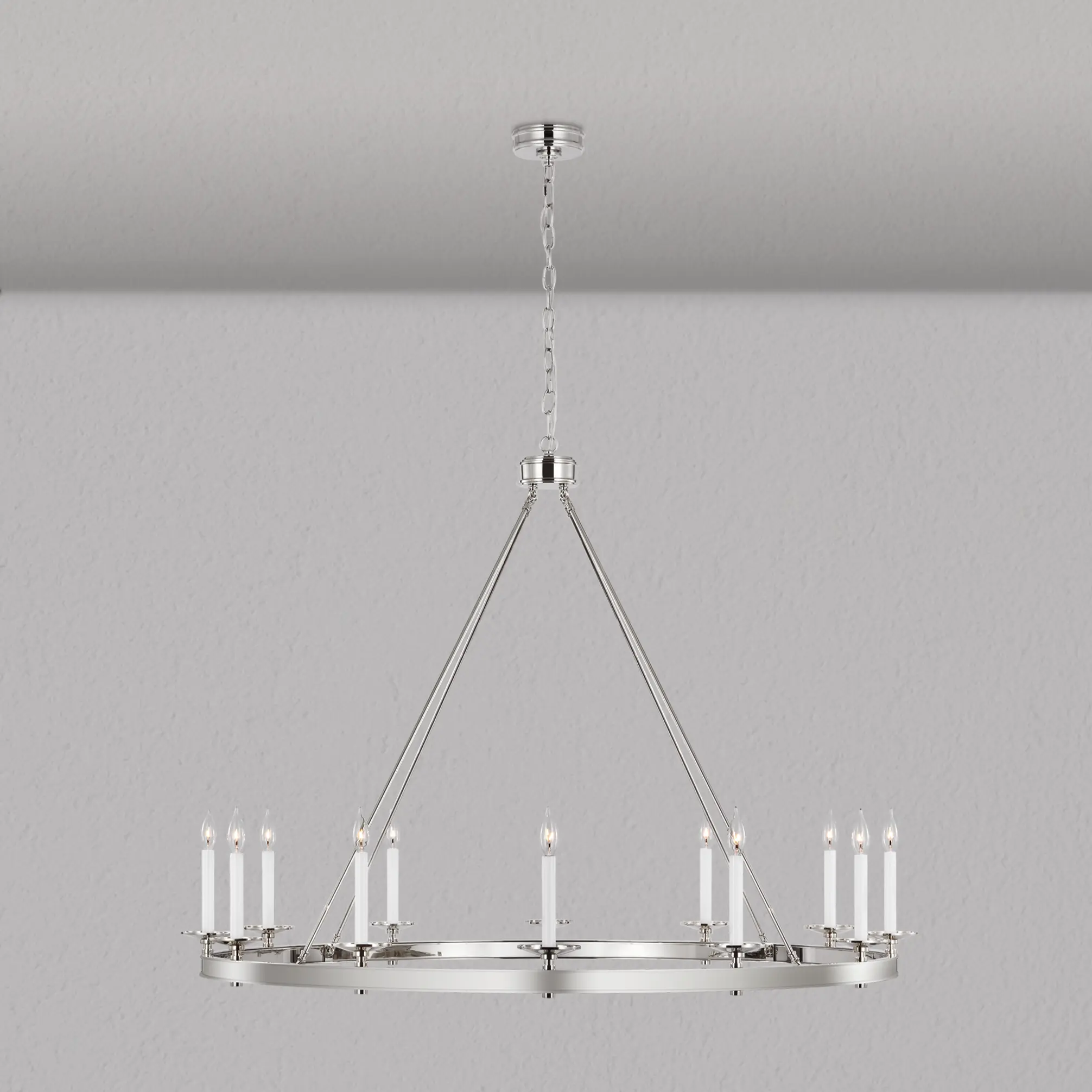 Alijeh Ring Chandelier 27'' 36'' 53'' 63''D