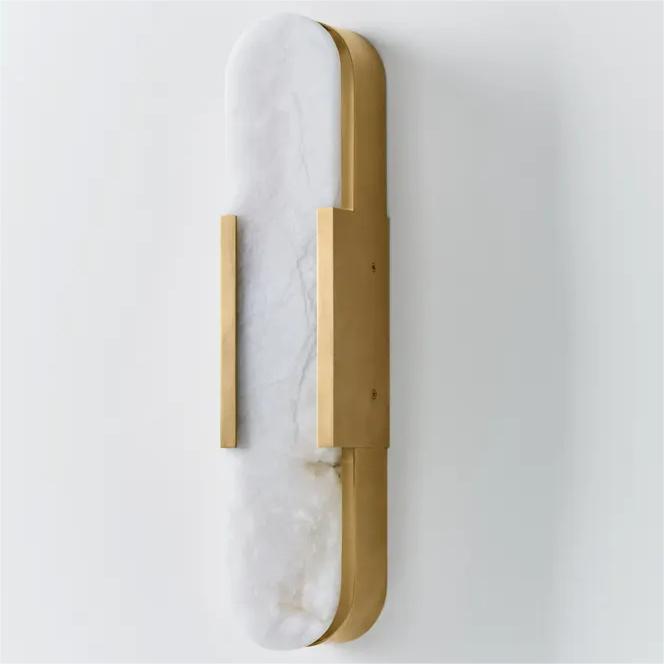 Theseus Alabaster Linear Sconce 10‘’ 20'' 28''H