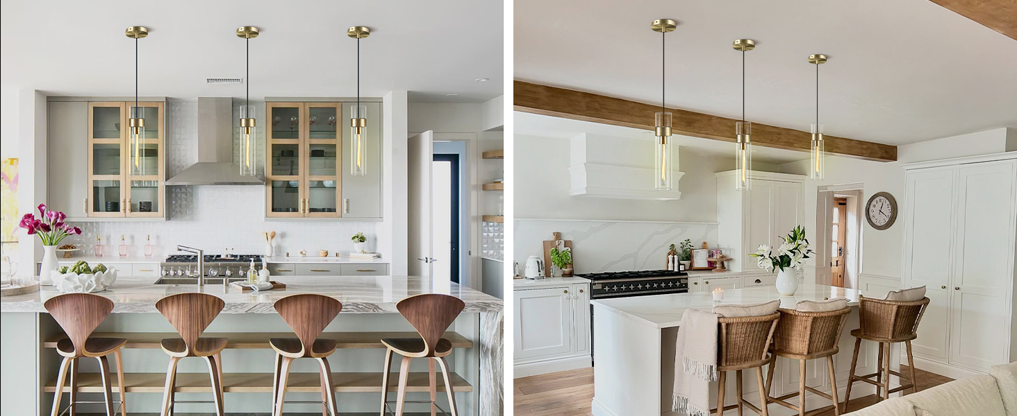 kitchen pendant lighting black