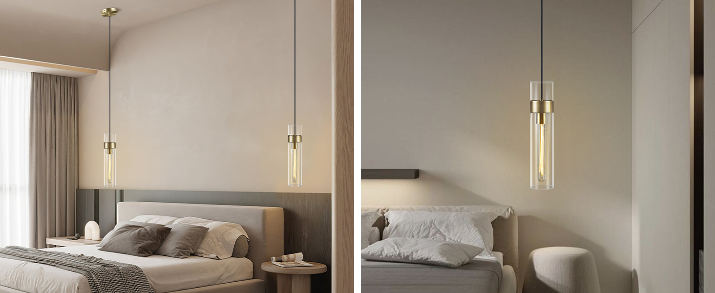 bedroom pendant light