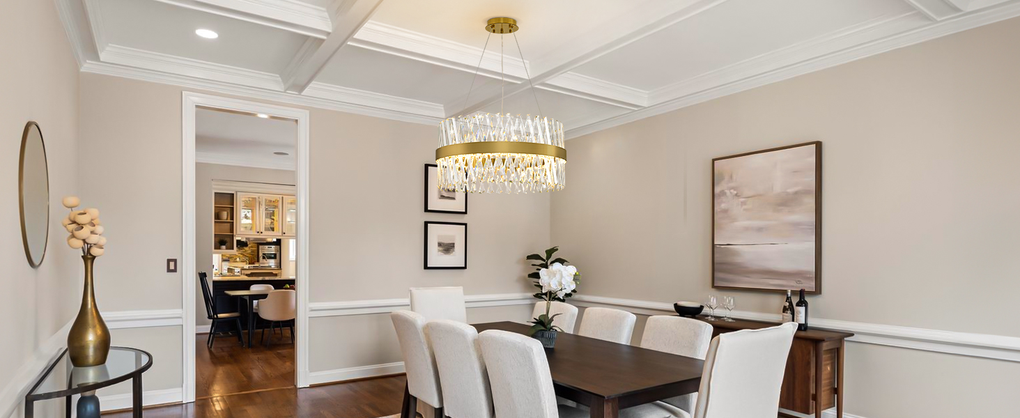 24 inch crystal chandelier