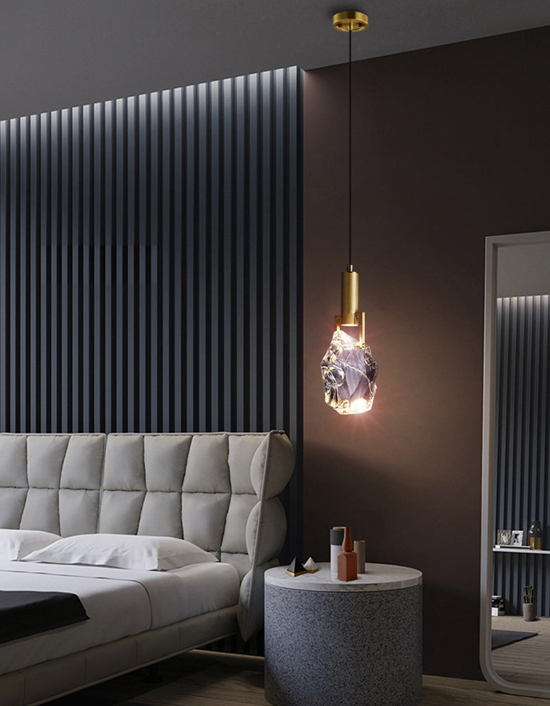 Irregular Crystal Pendant Lighting