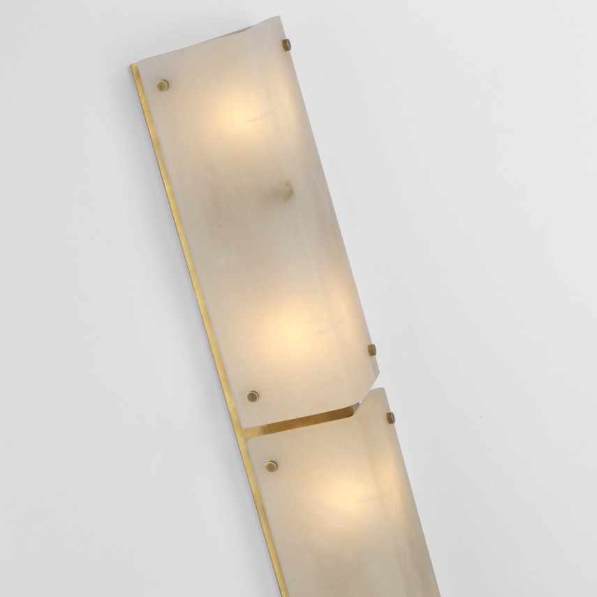 Alabaster Aerin Clayton Wall Sconce 25.5"H